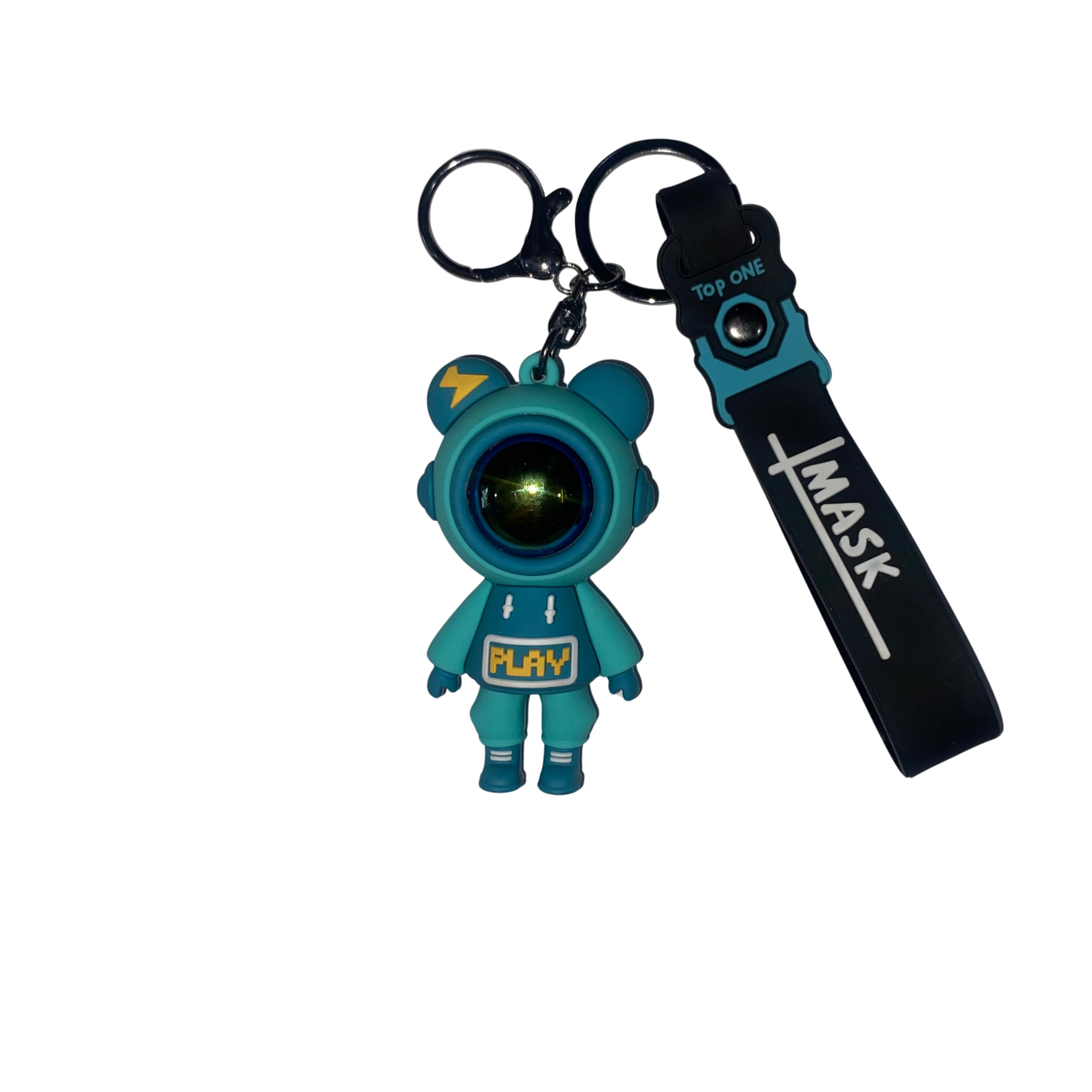 Astronaut Blue Keyring – Cosmic Explorer Edition