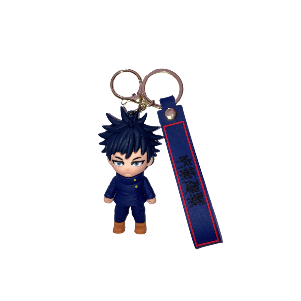 Megumi Fushiguro Rubber Keychain – Chibi Jujutsu Kaisen Edition