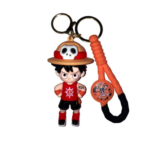 Luffy Rubber Keyring – Classic Edition