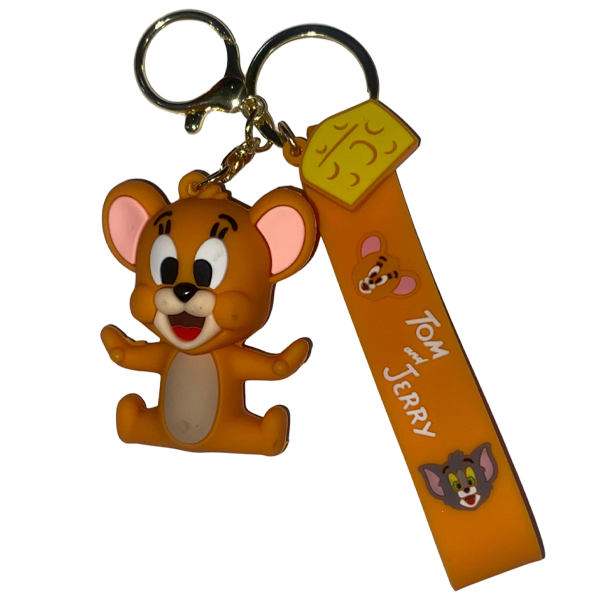 Jerry Rubber Keyring – Cheese Run Edition