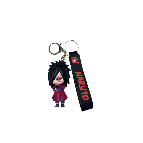 Madara Uchiha Rubber Keychain – Chibi Naruto Shippuden Edition