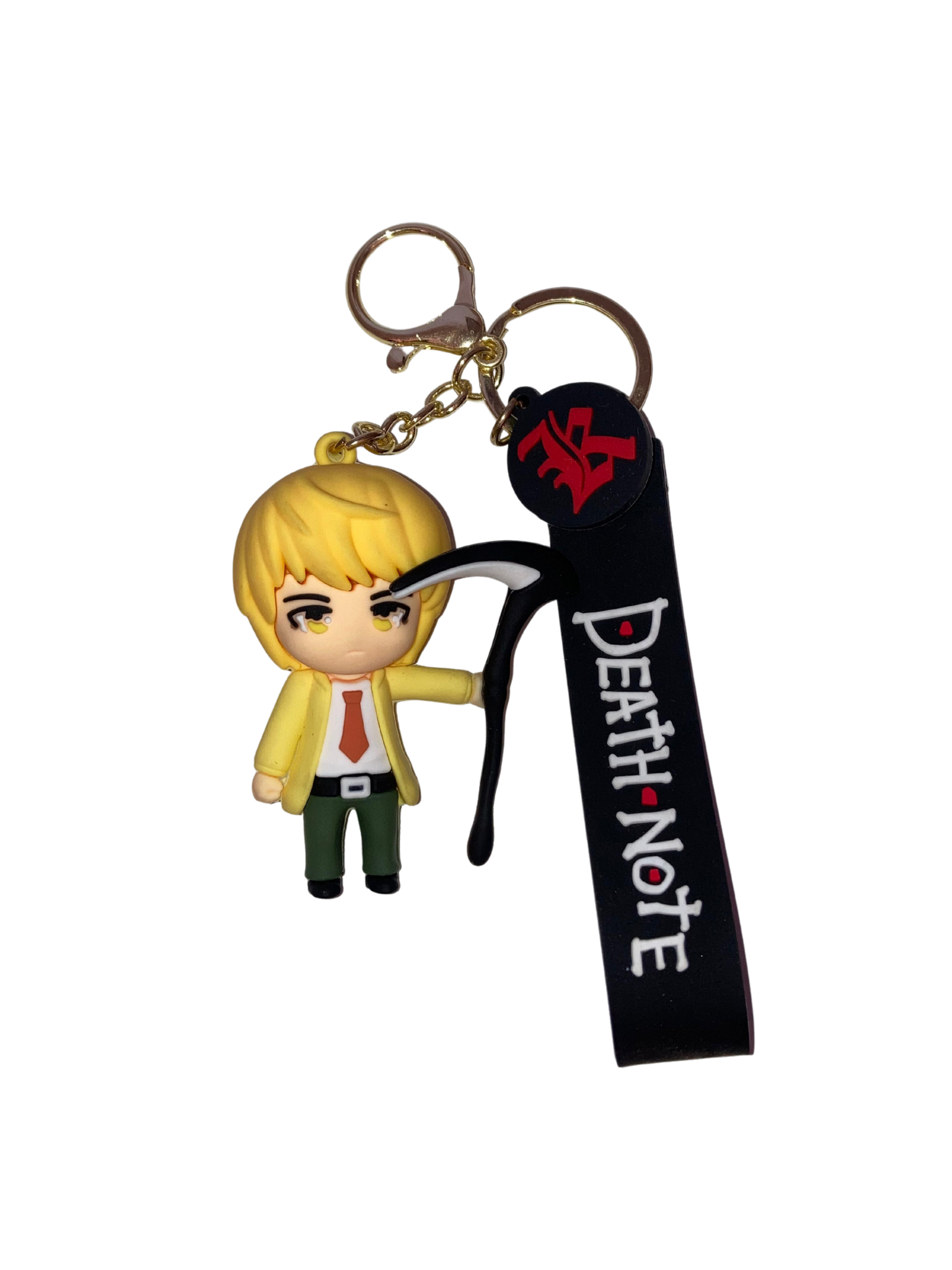 Yagami Light Rubber Keychain – Chibi Genius Edition