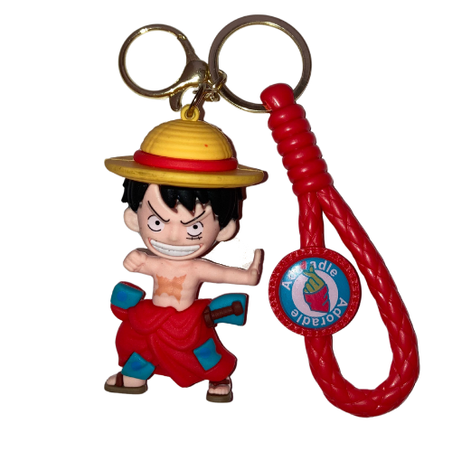Luffy Rubber Keyring – Battle Ready Edition