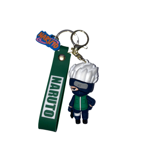 Kakashi Hatake Rubber Keychain – Chibi Naruto Edition