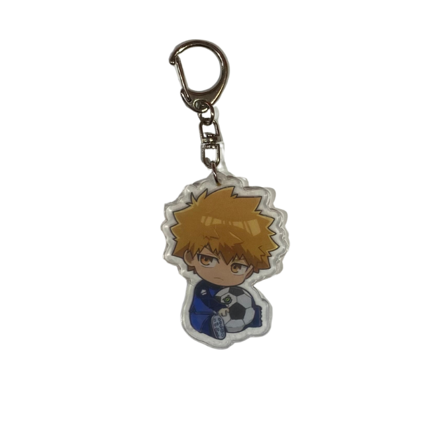 Rensuke Kunigami Acrylic Keychain – Blue Lock Power Shot Edition