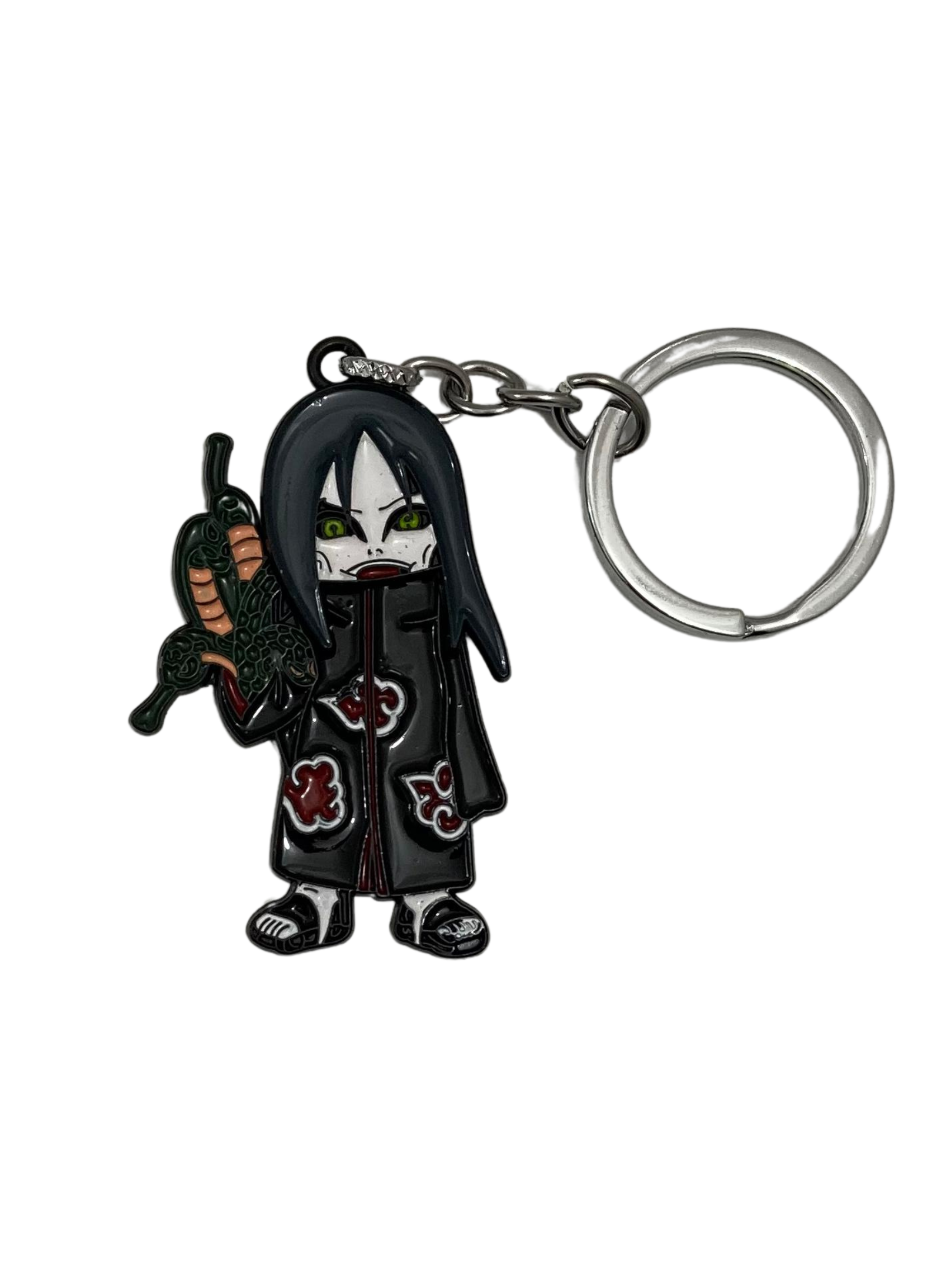 Orochimaru Metal Keychain – The Serpent’s Cunning Edition