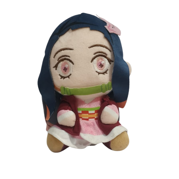 Nezuko Kamado Plush – Bamboo Muzzle Edition