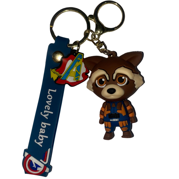 Rocket Raccoon Keyring – Blaster Buddy Edition
