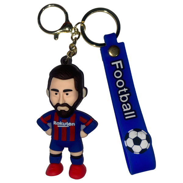 Messi Rubber Keyring – GOAT Edition