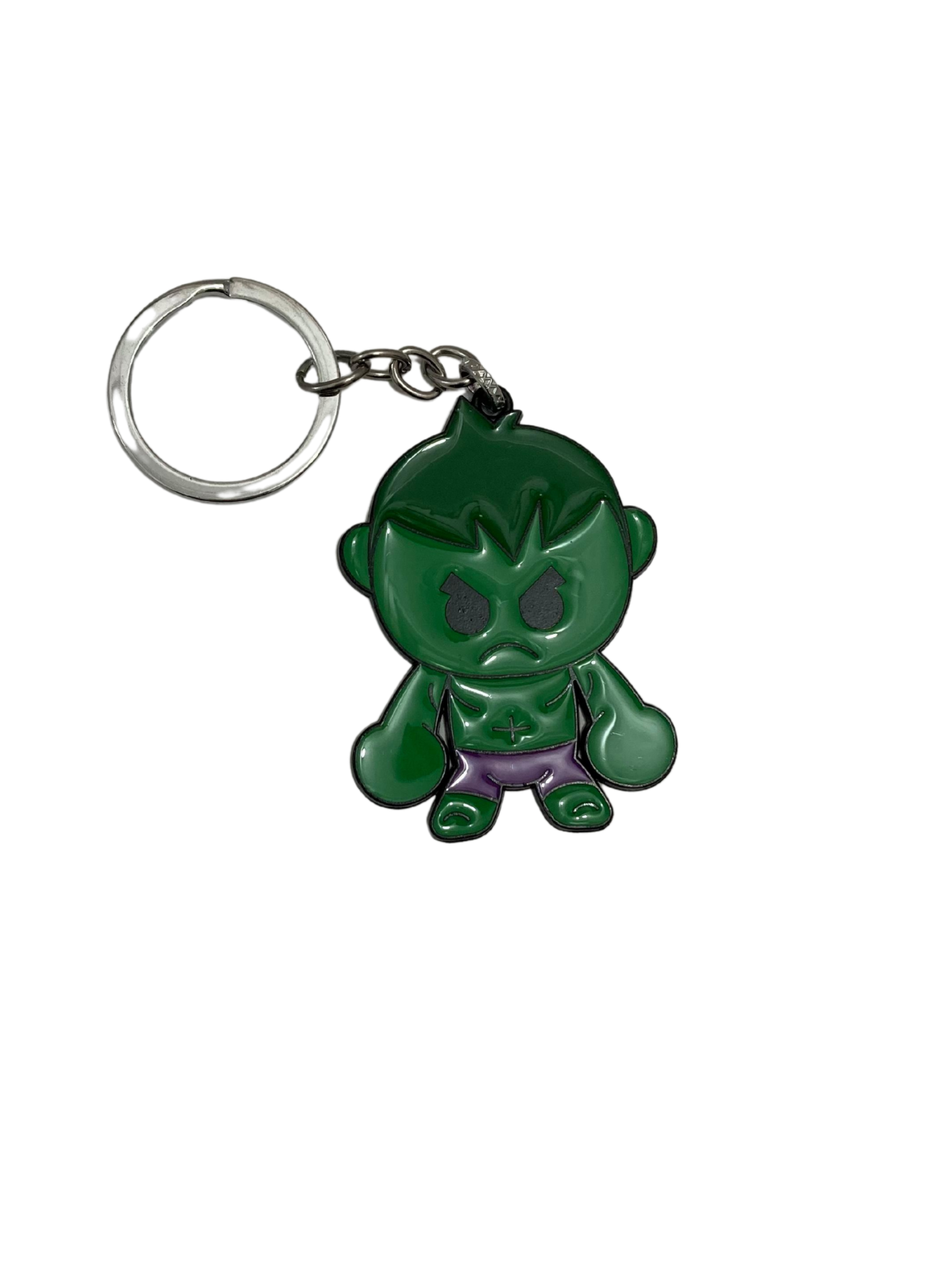 Hulk Metal Keychain – Chibi Smash Edition
