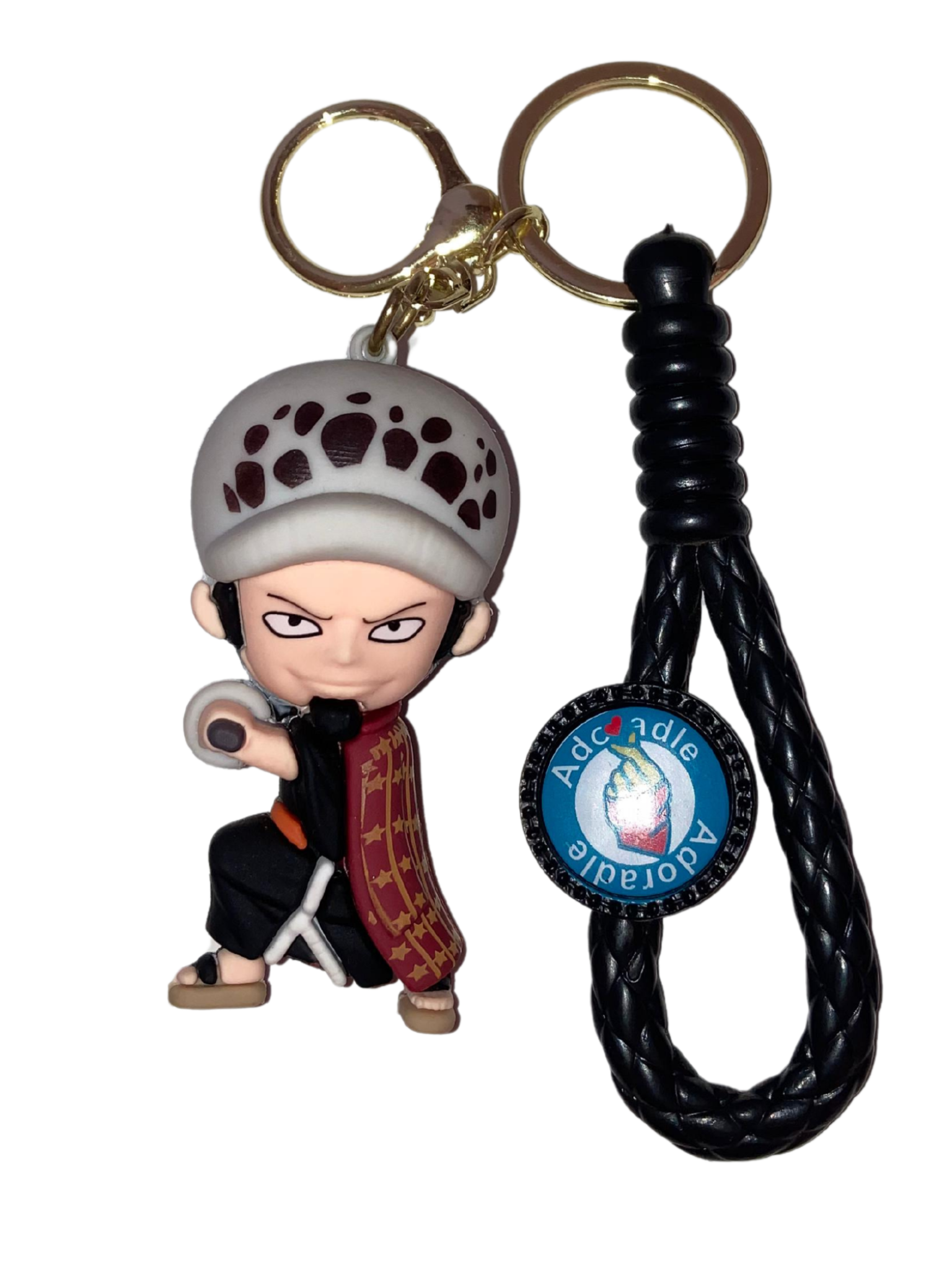 Trafalgar Law Rubber Keychain – Chibi One Piece Edition