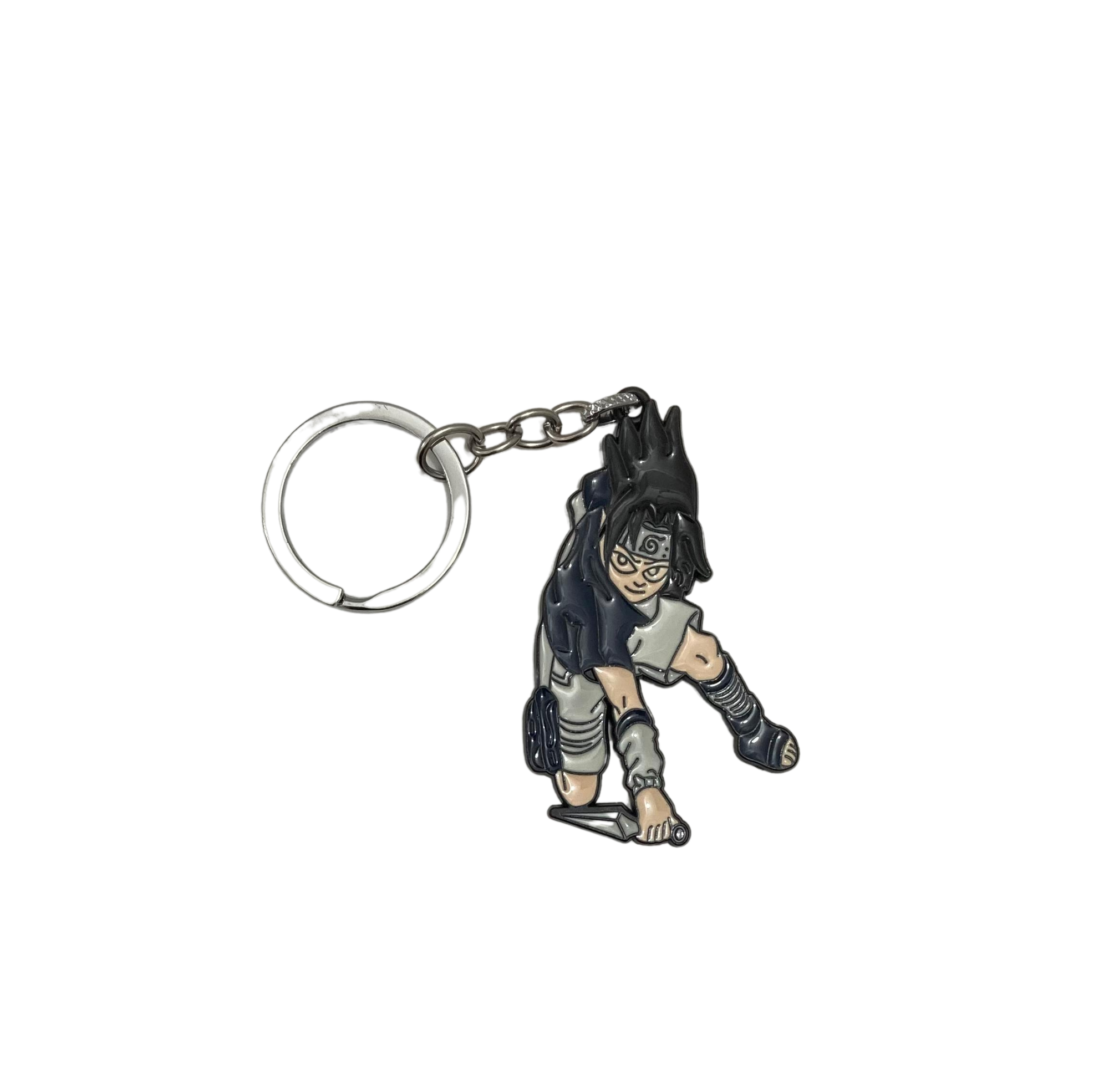 Sasuke Uchiha Metal Keychain – The Avenger’s Resolve Edition