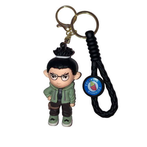 Shikamaru Rubber Keychain – Chibi Strategist Edition