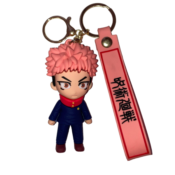 Sukuna Rubber Keychain – Chibi King of Curses Edition