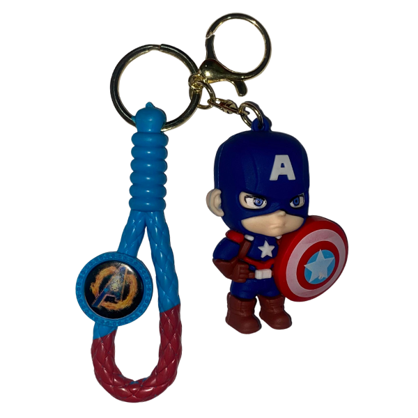 Captain America Keyring – Shield Edition (Marvel Rubber Series)