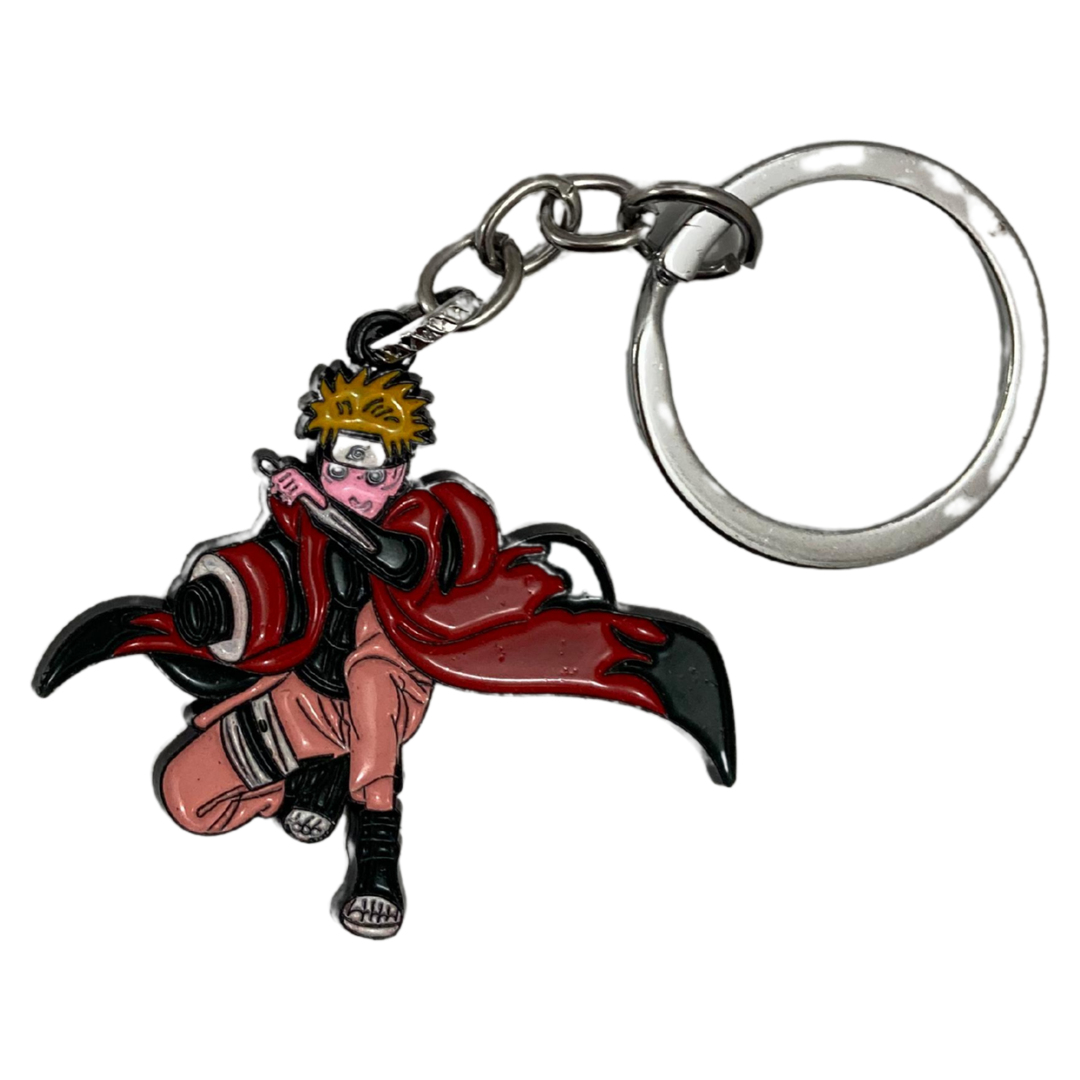Naruto Sage Mode Metal Keychain – Legendary Ninja Power