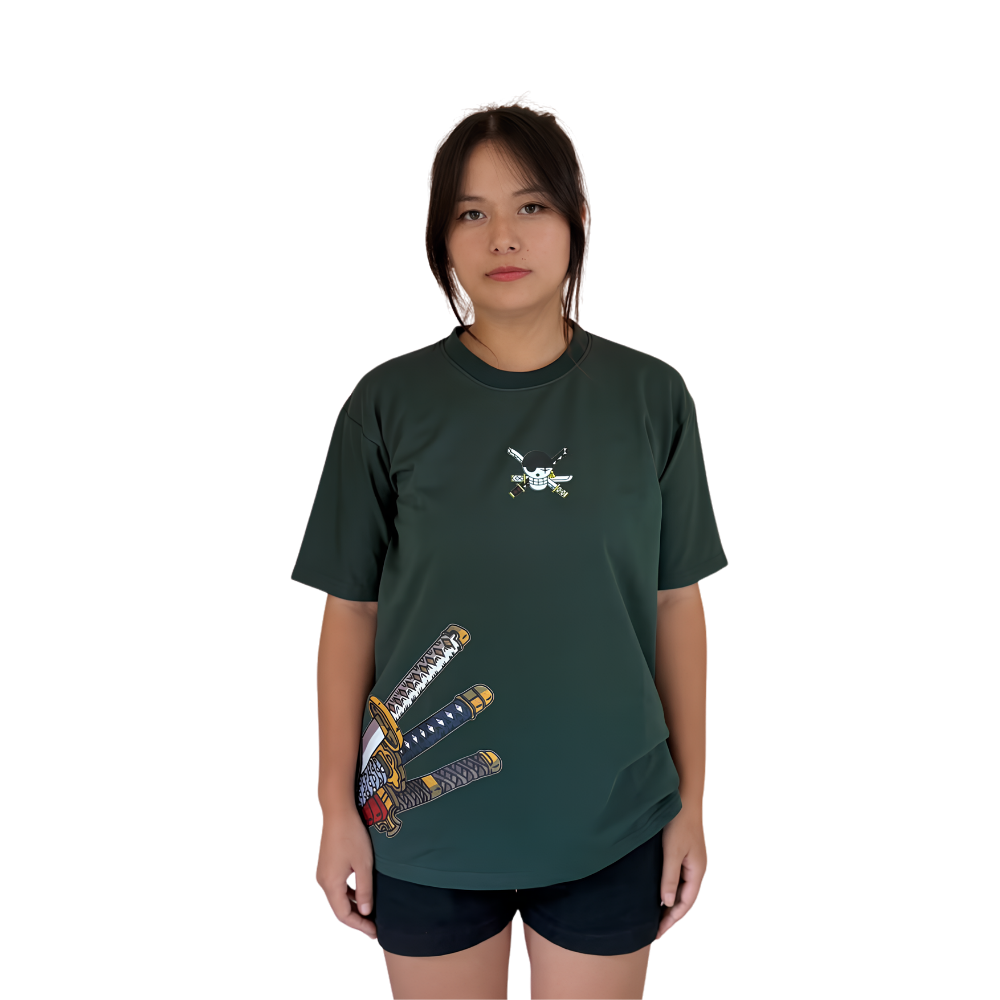 T-shirt | One Piece | Zoro | 3 Sword Design