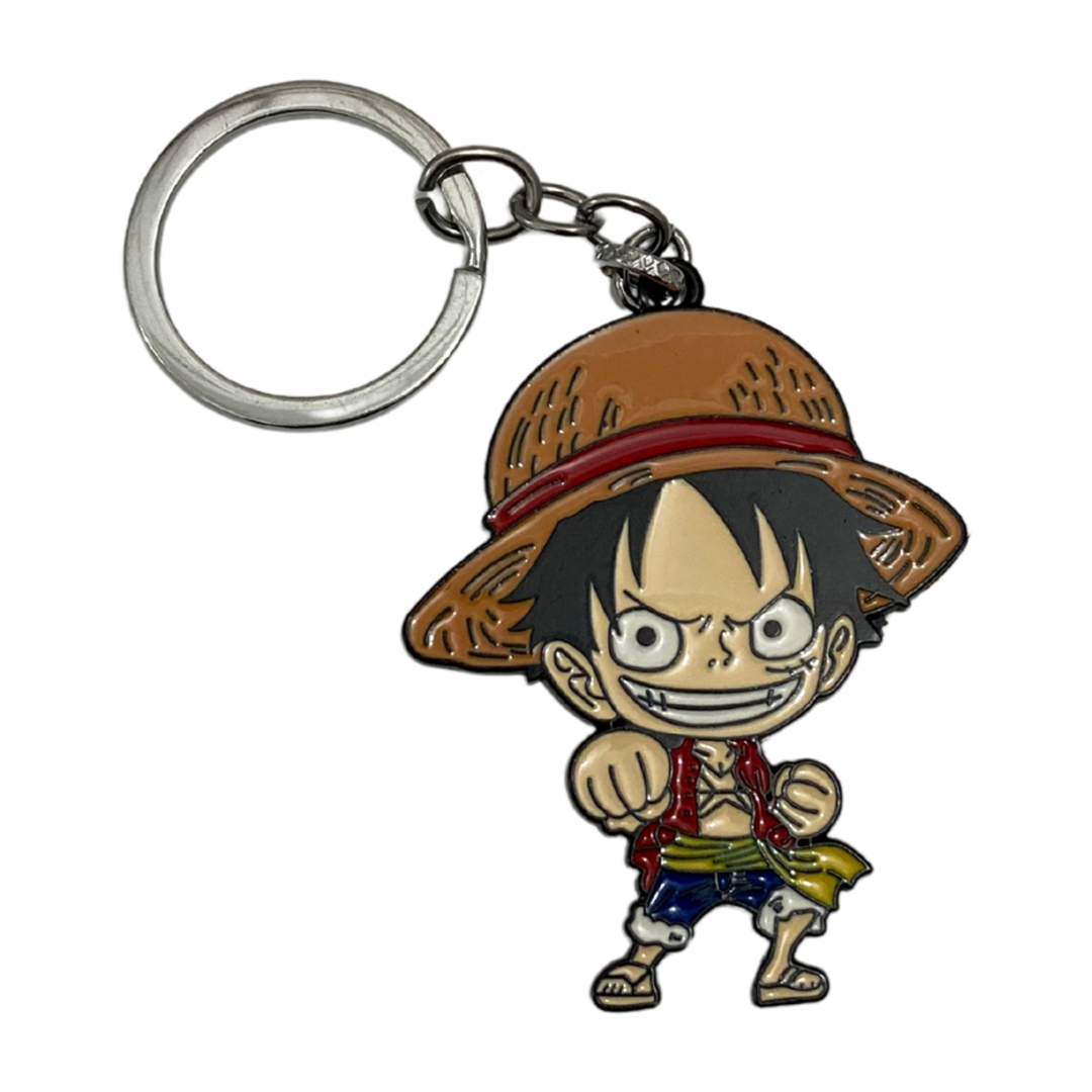 Monkey D. Luffy Metal Keychain – One Piece Pirate Edition