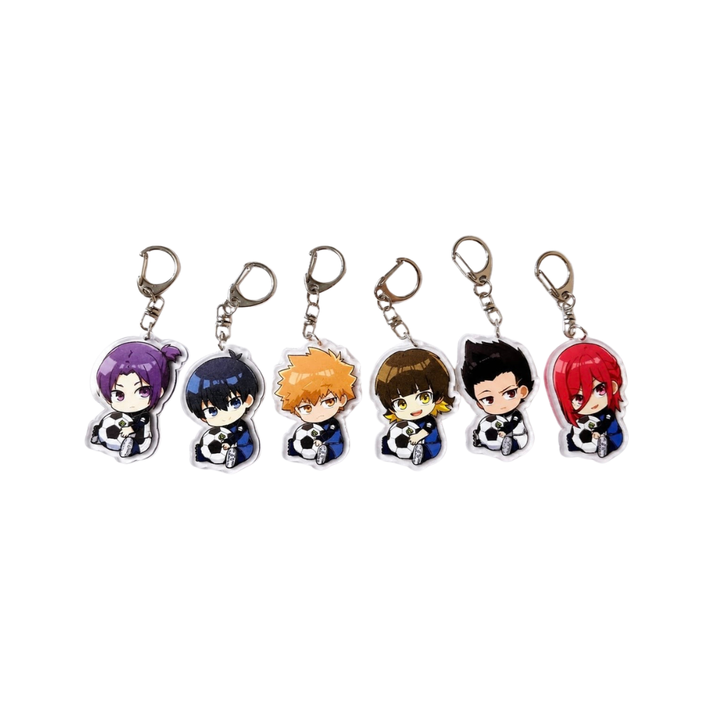 Acrylic Keyring | Blue Lock | Isagi, Bachira & Group