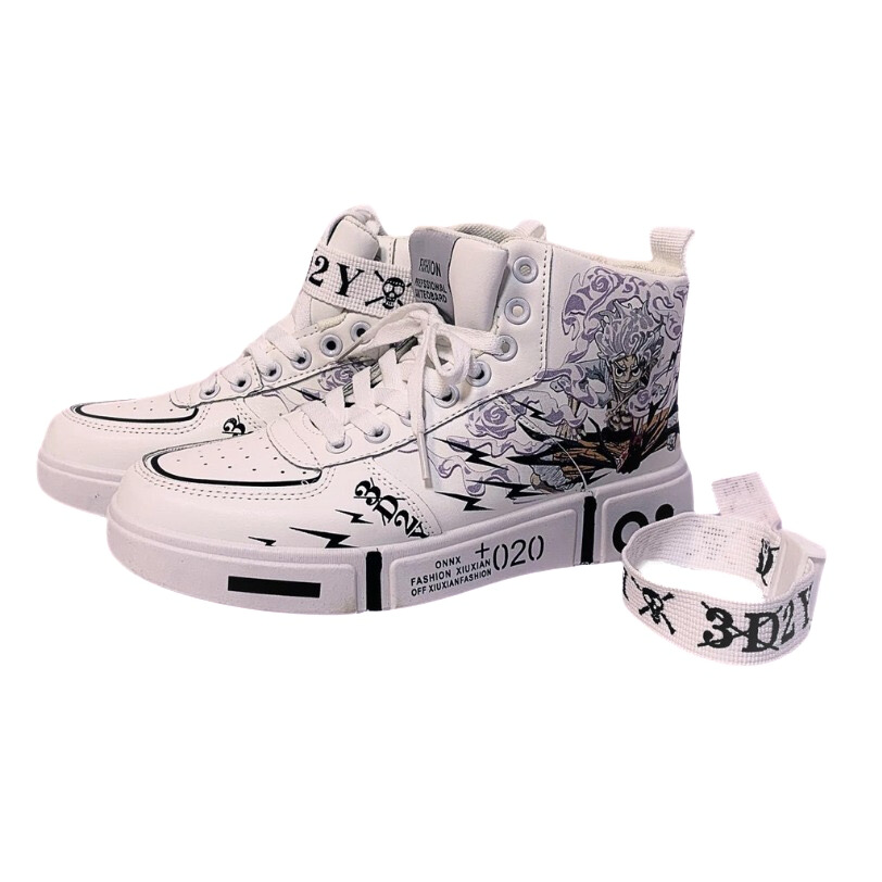 Anime Shoes | One Piece | Gear 5 Luffy