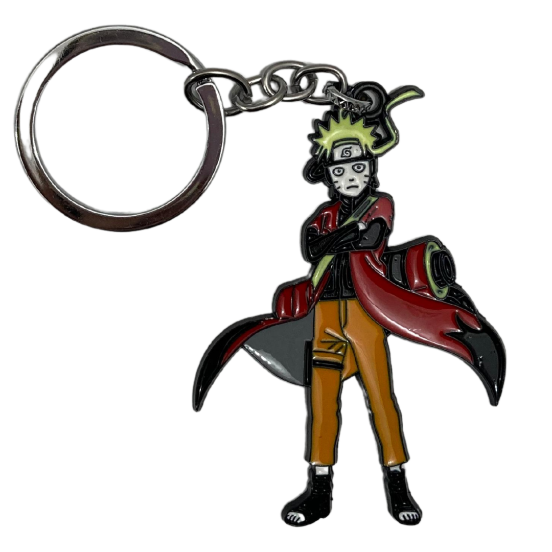 Naruto Sage Mode (Mature) Metal Keychain – Veteran Hokage Edition