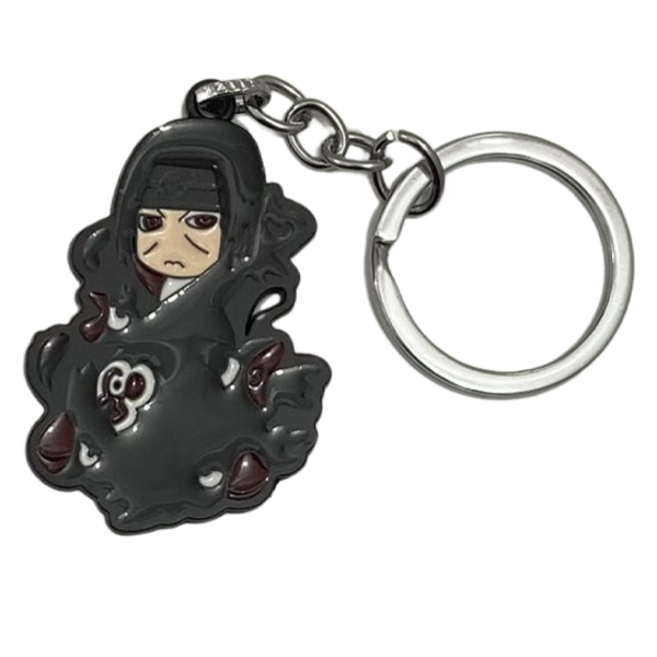 Itachi Uchiha Metal Keychain – Naruto Akatsuki Edition
