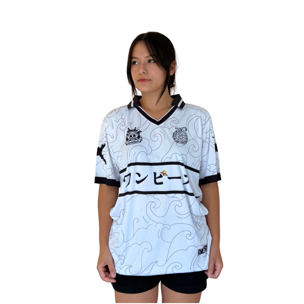 Jersey | One Piece | Luffy Devil Fruit Inspired | White