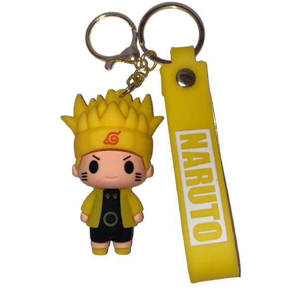 Naruto Nine-Tails Rubber Keychain – Chibi Kurama Edition