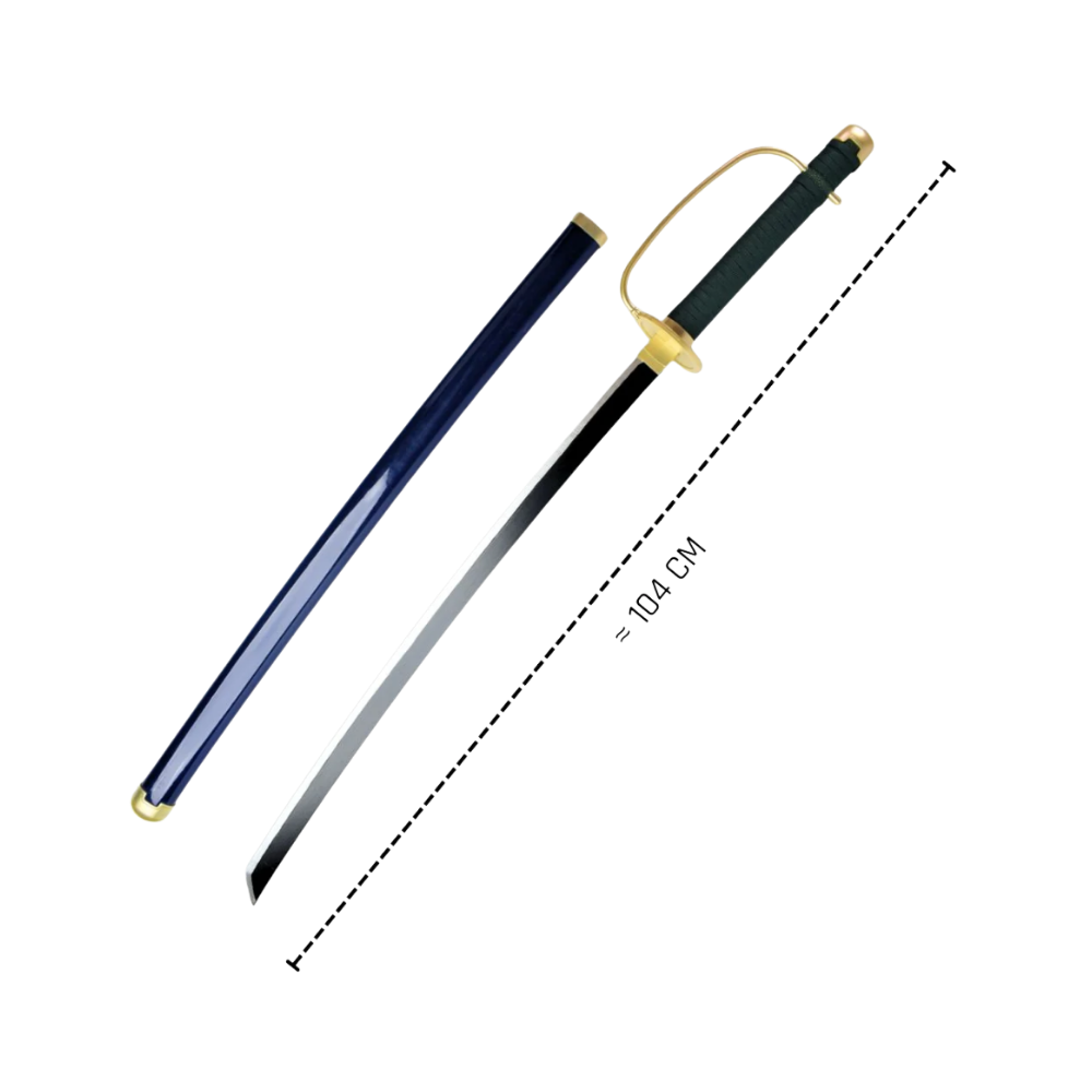 Wooden Katana | One Piece | Shanks | Free Stand