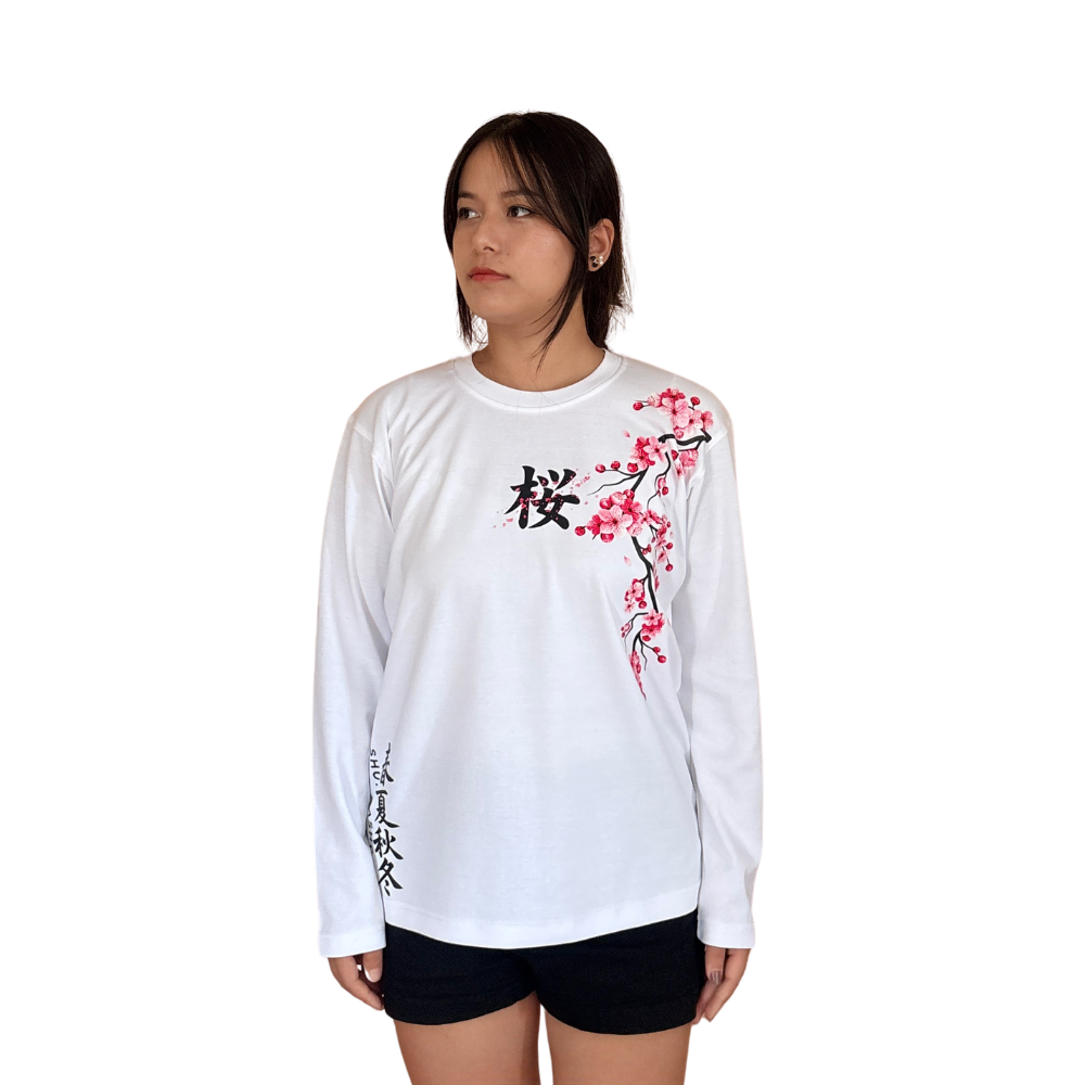 Full Sleeve T-shirt | Sakura Flowers