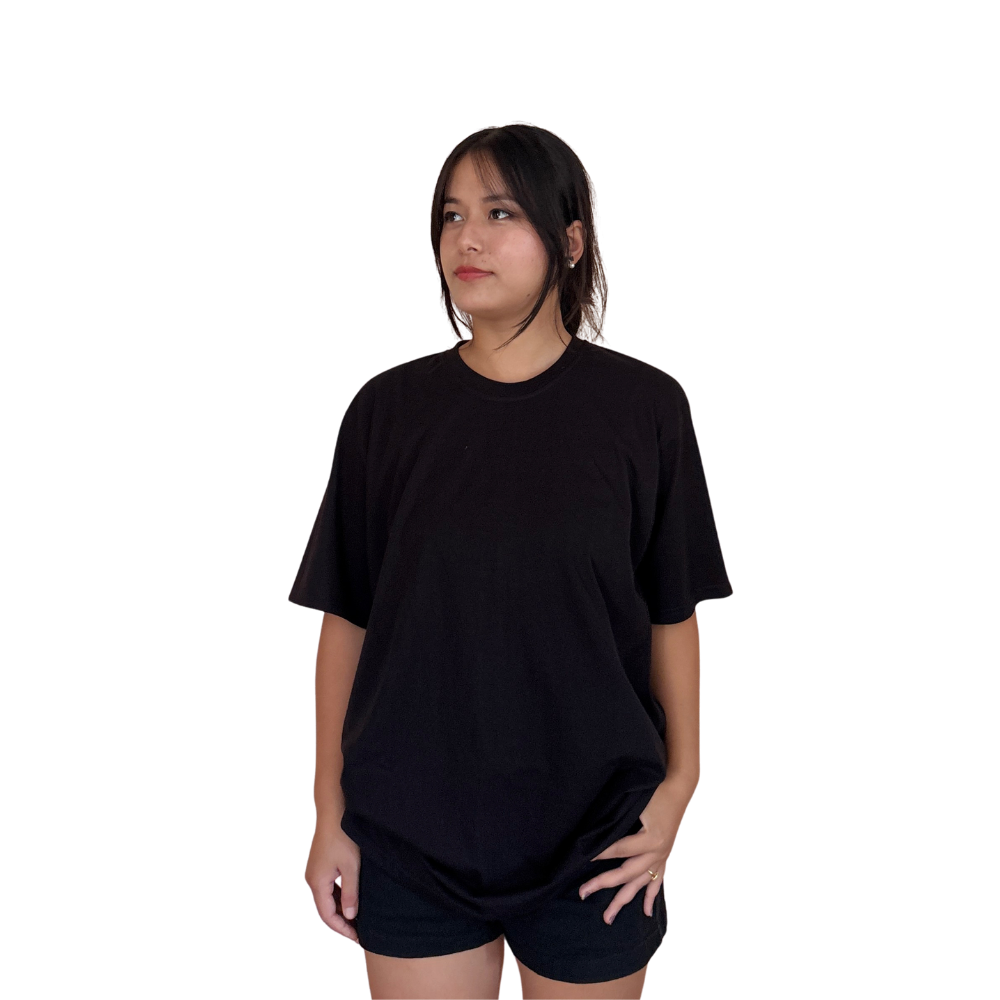 Plain T-shirt | Black | Unisex