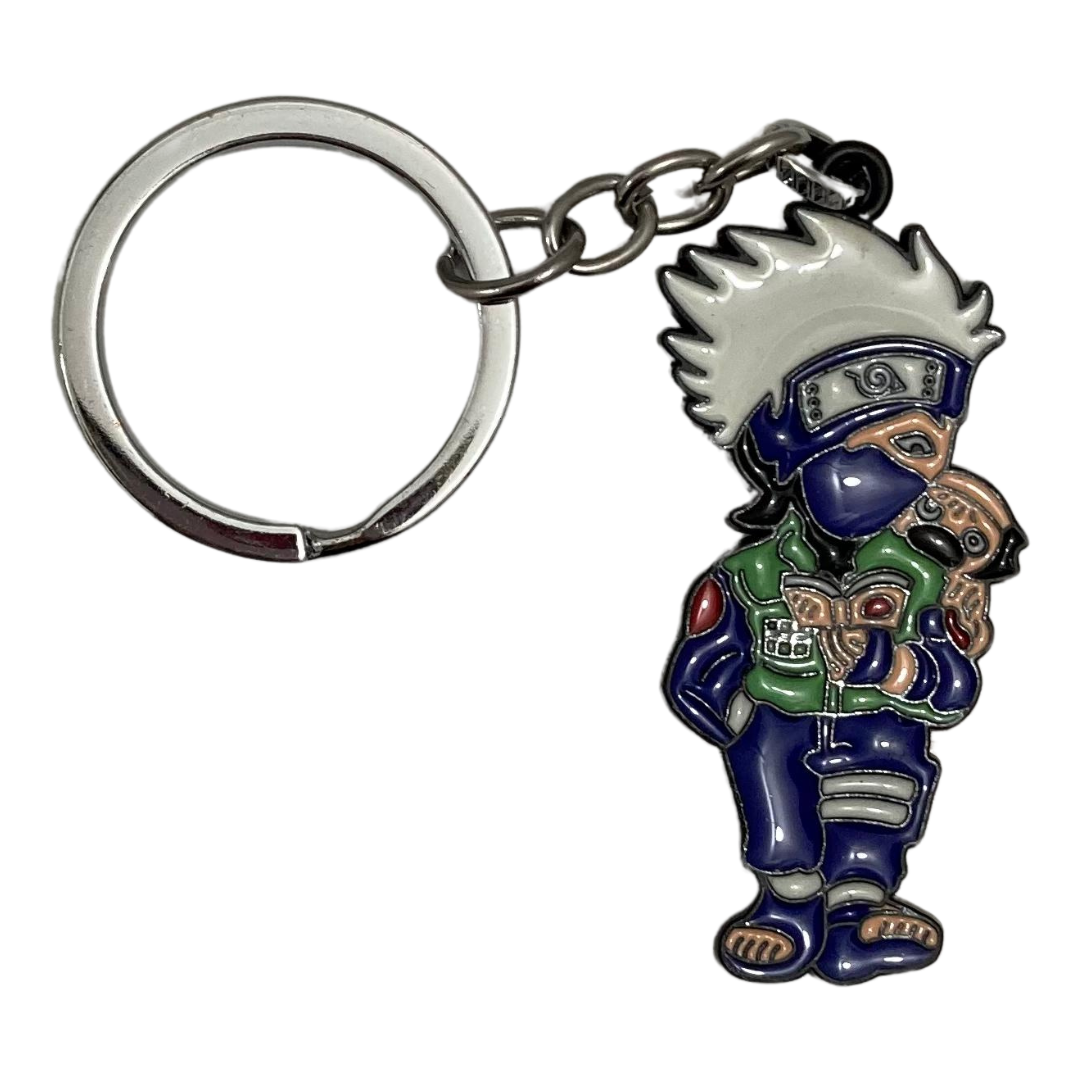 Kakashi Hatake Metal Keychain – Naruto Lightning Ninja Edition