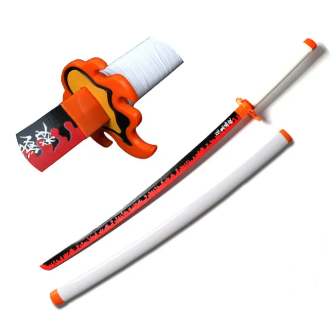 Wooden Katana | Demon Slayer | Rengoku